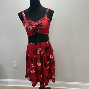SHEIN Red Halloween Dress